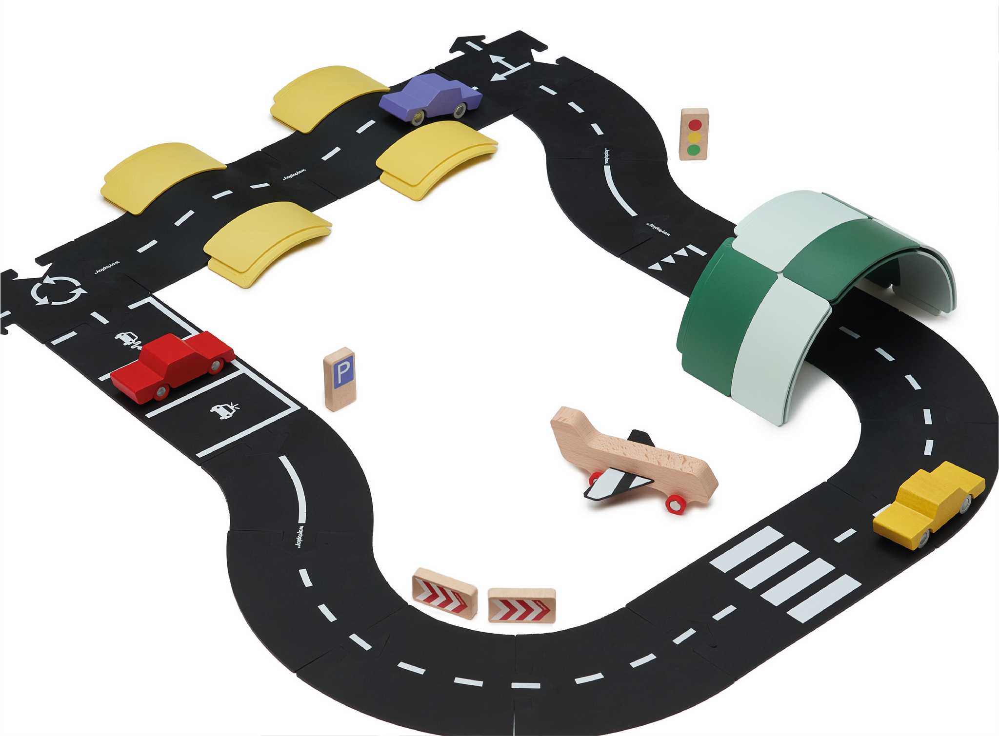 Waytoplay Expressway - Medium Length Road Set – Waytoplay Toys